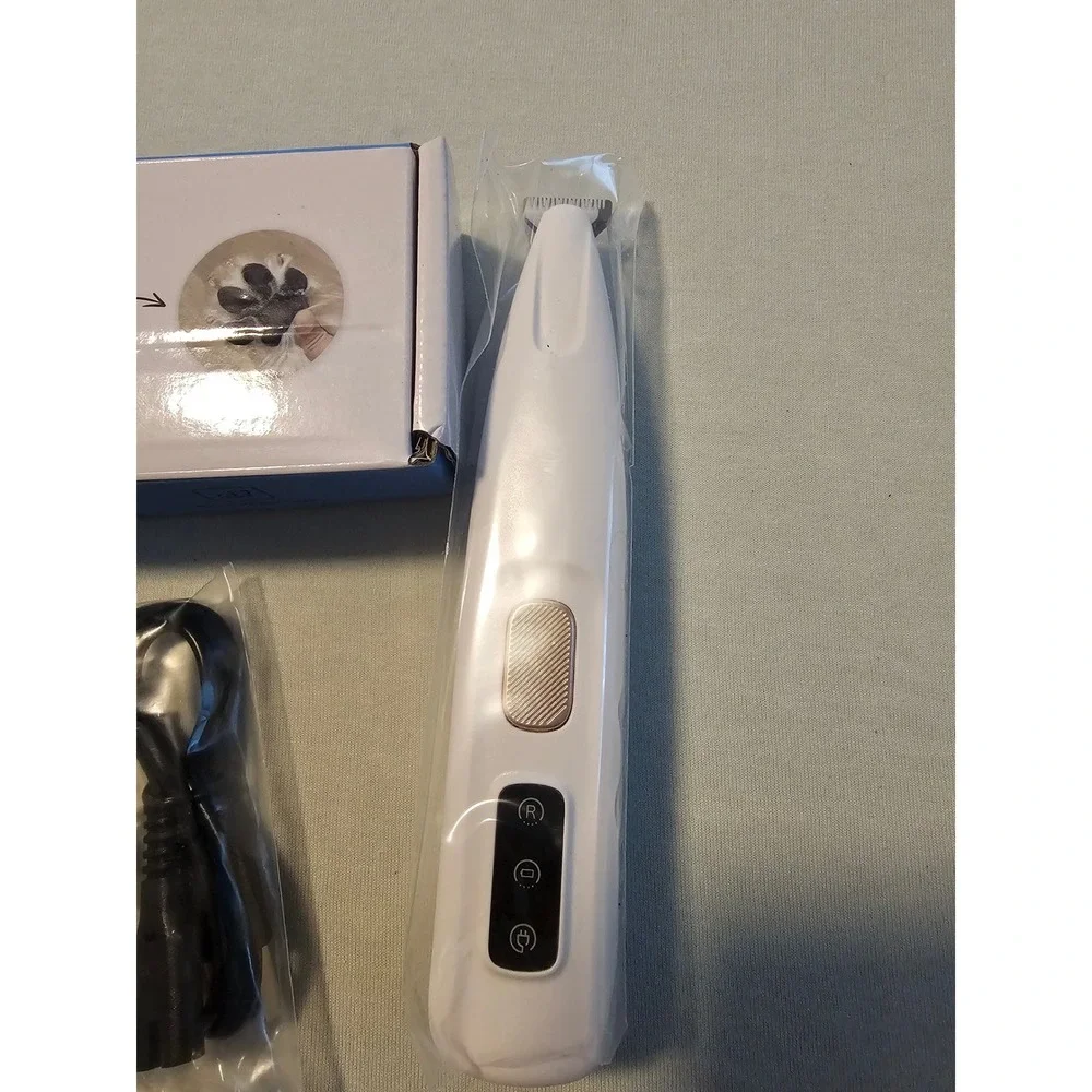 Saffory Pet Hair Trimmer Cordless Rechargeable Paw Ear Eye Grooming Clipper
